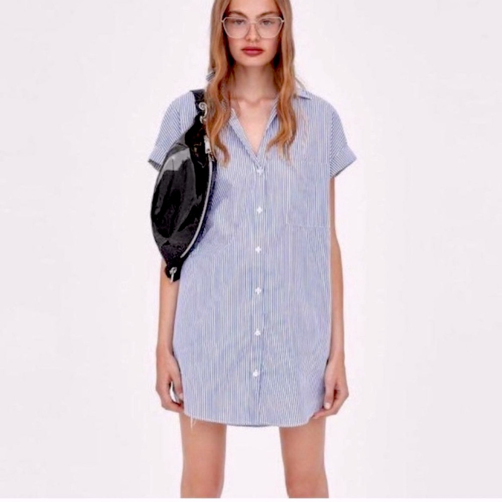 Zara shirt dress